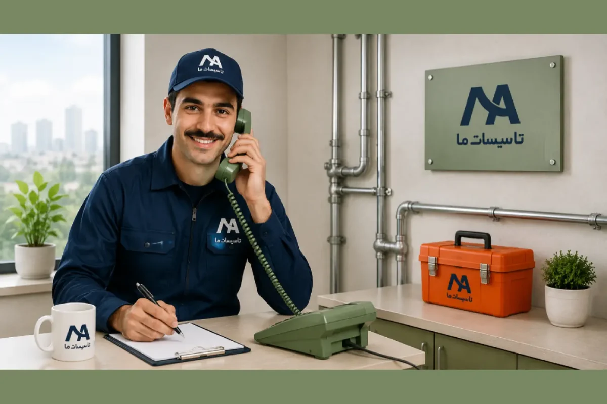 تماس با تأسیسات ما برای دریافت خدمات تأسیساتی در مشهد